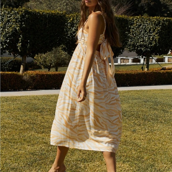 Girl and the Sun - Strappy Lexi Midi Dress size small - Picture 12 of 13